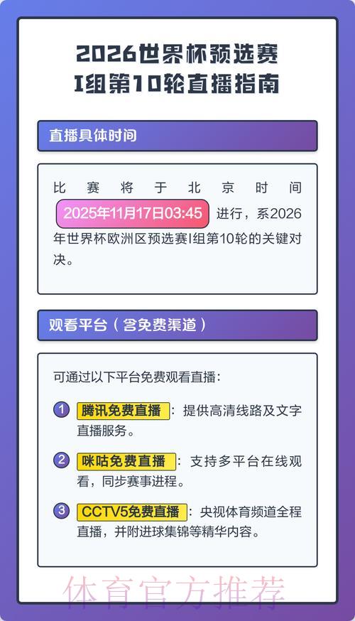 2026世界杯观赛直播平台全面推荐攻略 2026世界杯观赛直播平台全面推荐攻略