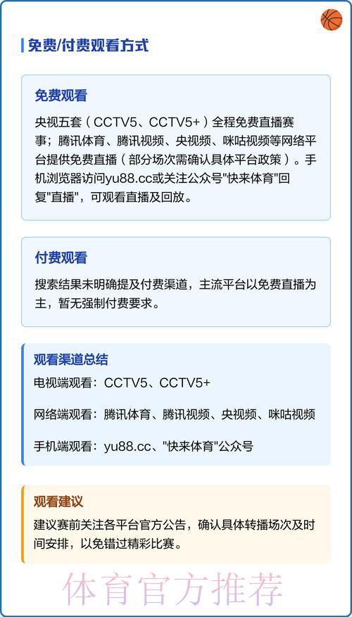 世界杯官方直播观看指南 世界杯官方直播观看指南